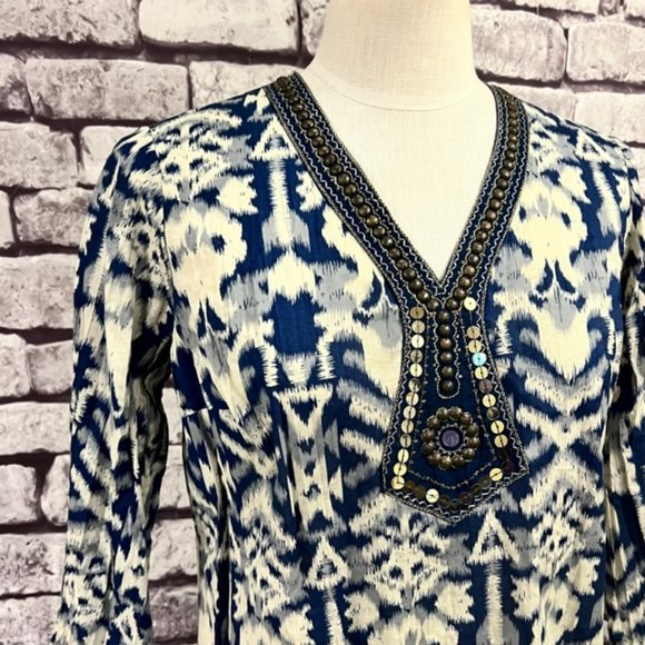 Dressbarn 3/4 Sleeve Blouse Size Small - Picture 2 of 8